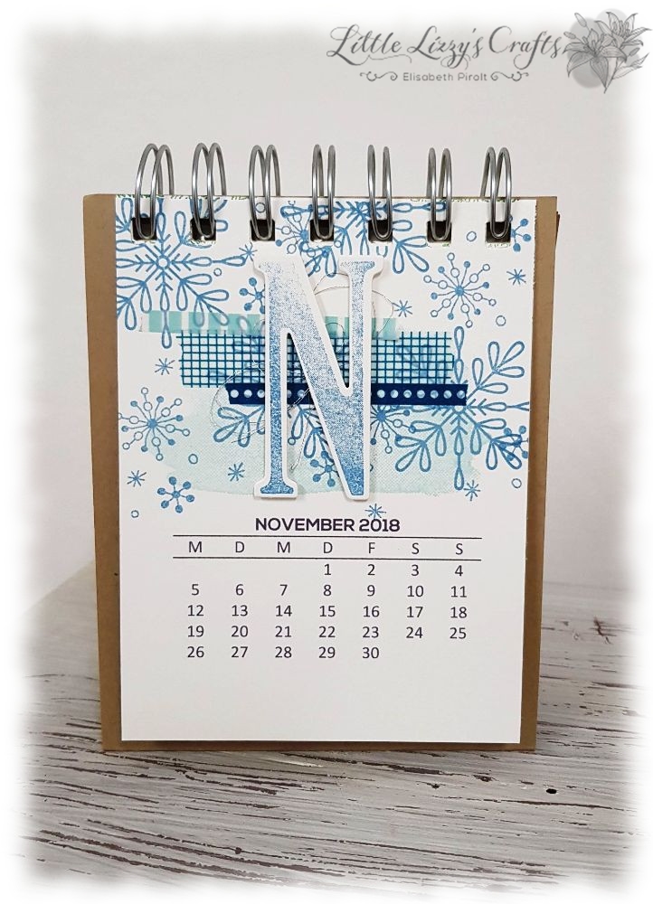 Kalender November Winterwunder Stampin' Up!