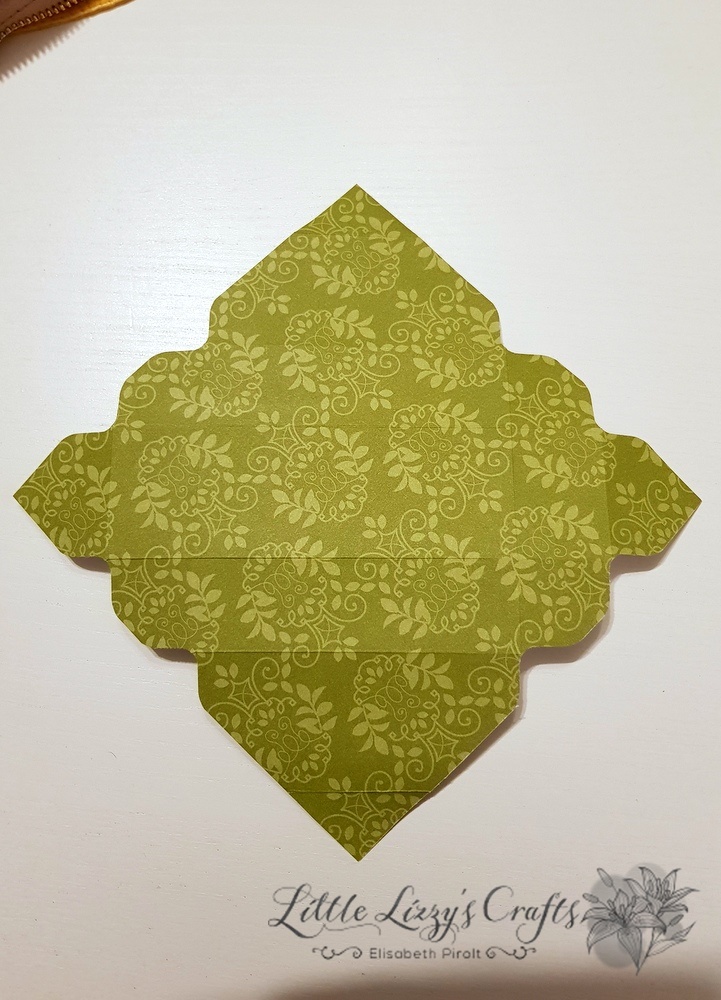 Envelope Punch Board Blog Hop - Sale-A-Bration 5 DSP nach dem Falzen