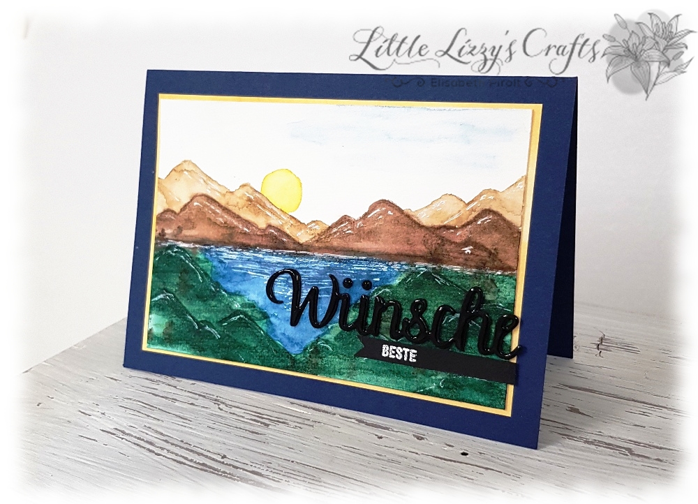 Aquarell Landschaft Am Ufer Stampin' Up!