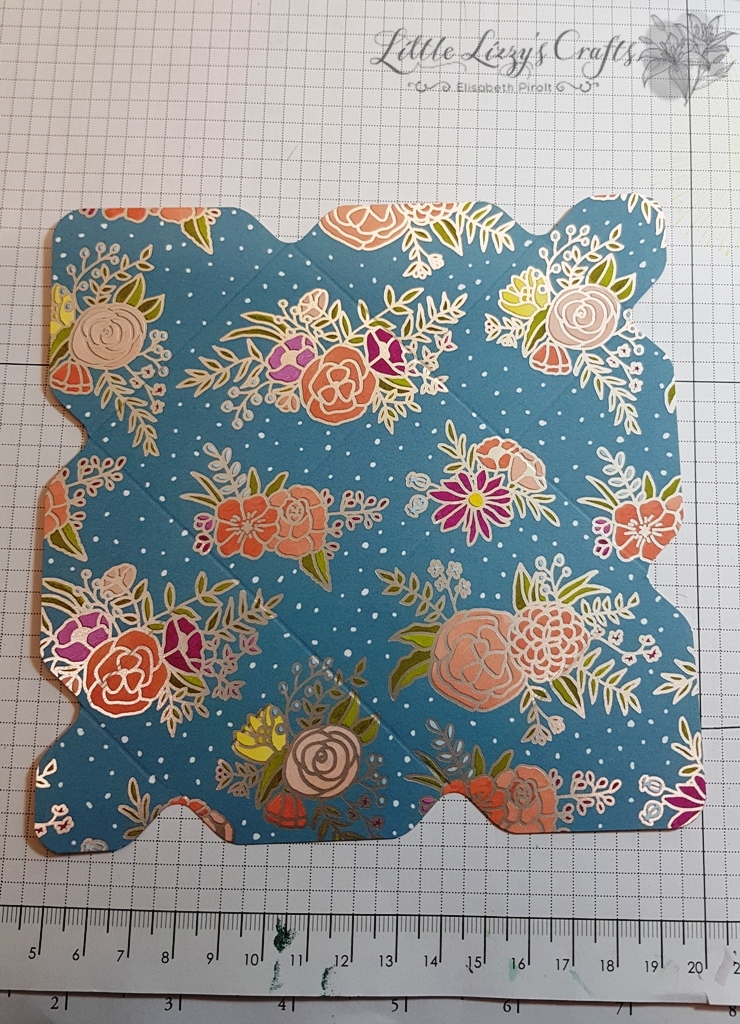 Envelope Punch Board Blog Hop - kleines frühlingshaftes Täschchen 4 Grundform kleines Täschchen Stampin' Up!