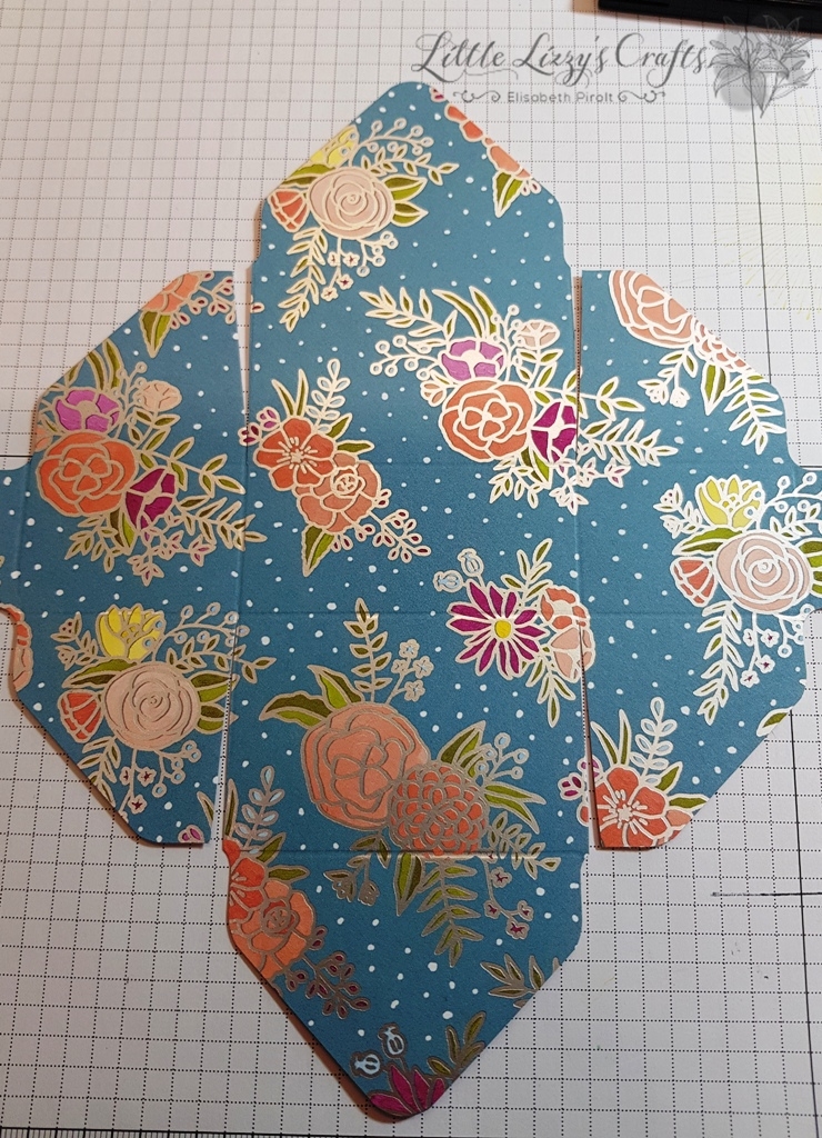Envelope Punch Board Blog Hop - kleines frühlingshaftes Täschchen 5 Einschneiden kleines Täschchen Stampin' Up!