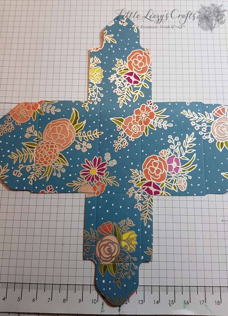 Envelope Punch Board Blog Hop - kleines frühlingshaftes Täschchen 6 Klebelaschen kleines Täschchen Stampin' Up!