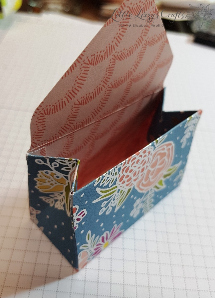 Envelope Punch Board Blog Hop - kleines frühlingshaftes Täschchen 7 Täschchen formen Stampin' Up!