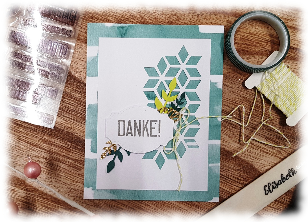 Kartenset Grüße wie gemalt 5 Kartenset Grüße wie gemalt Stampin' Up!