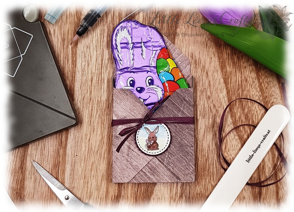 Envelope Punch Board Blog Hop - Ostern 3 Schokoladetafel Verpackung Falzbrett für Umschläge Stampin' Up!