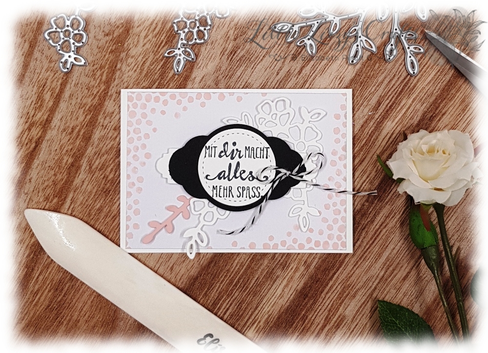 Kreativbrief - Hochzeitskarte 3 Blütentraum Blüten, Blätter und Co Stampin' Up!