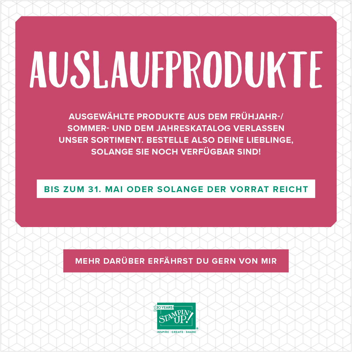 Auslaufprodukte