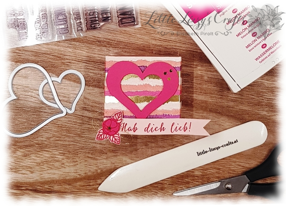 Muttertagsgeschenk Verpackung schnell und einfach Liebe Stampin' Up!