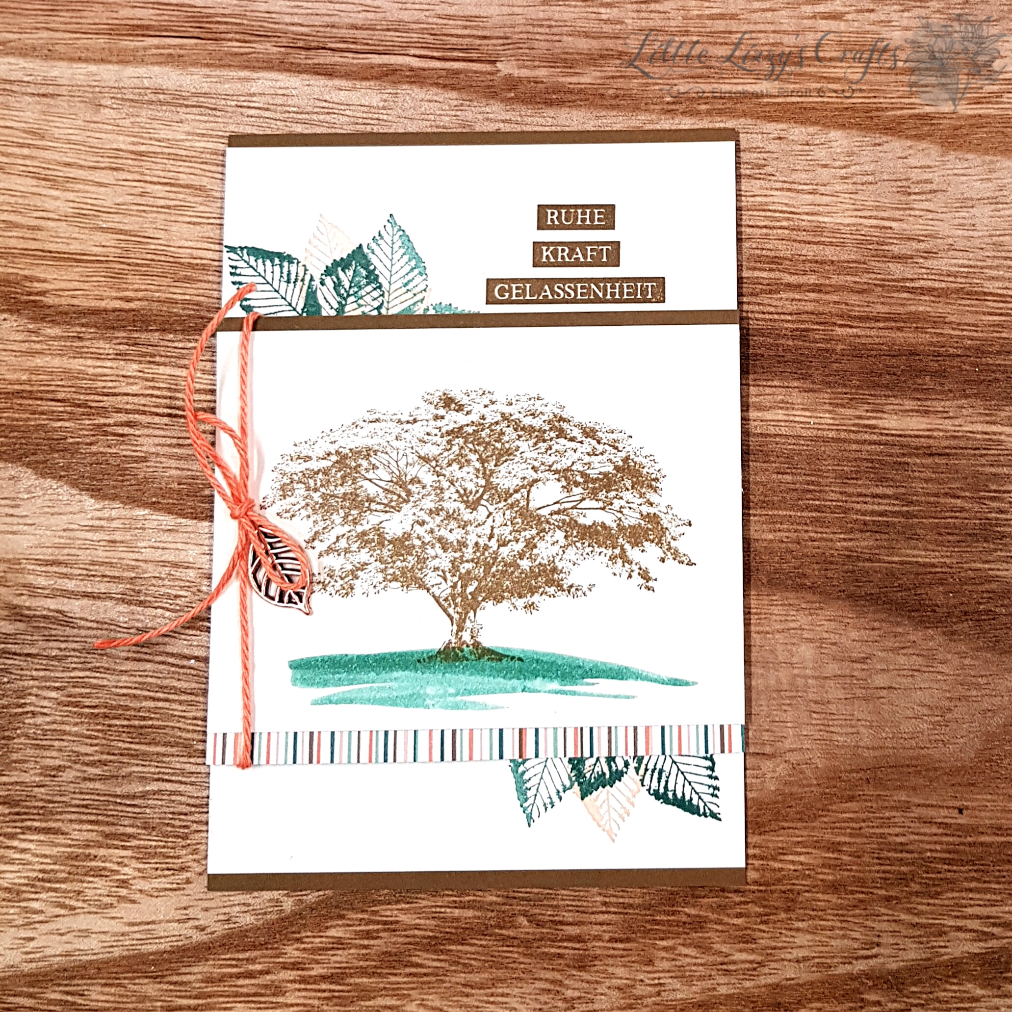 Stamp'N'Hop - Herbst mit Poesie der Natur 2 Poesie der Natur OnStage Präsentation Stampin' Up! Karte 1 Kraft der Natur