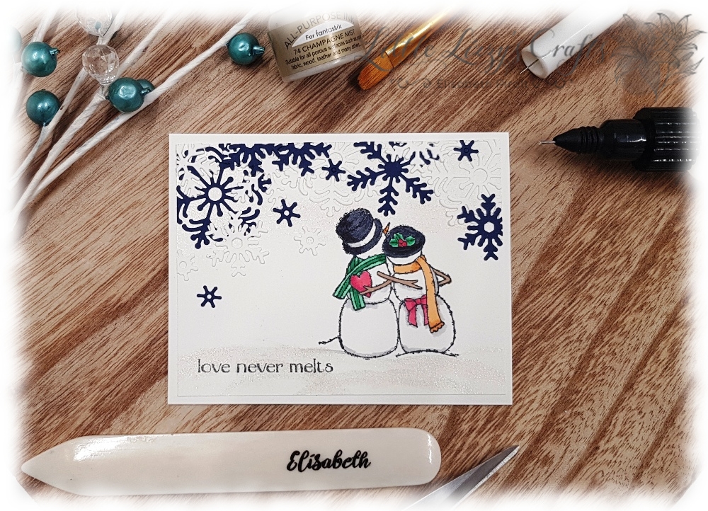 Spirited Snowmen Schneezauber Glanzfarbe Stampin' Up!