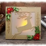 LED Teelicht Karte Weihnachtshirsch Stampin' Up!
