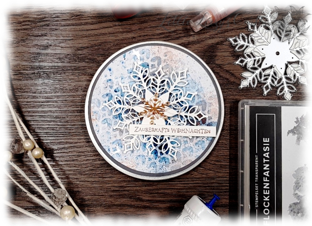 Snowflake Schneeflocke Schnee Weihnachten Schneegestöber Flockenfantasie Brushos Stampin' Up!