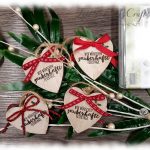 Baumschmuck Holz Tannenzauber Stampin' Up!