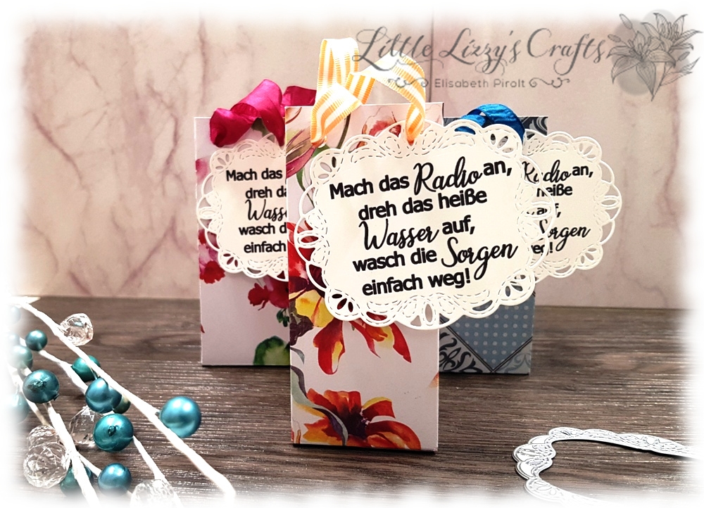 Sackerl mit dem Falzbrett für Geschenktüten Stampin' Up!