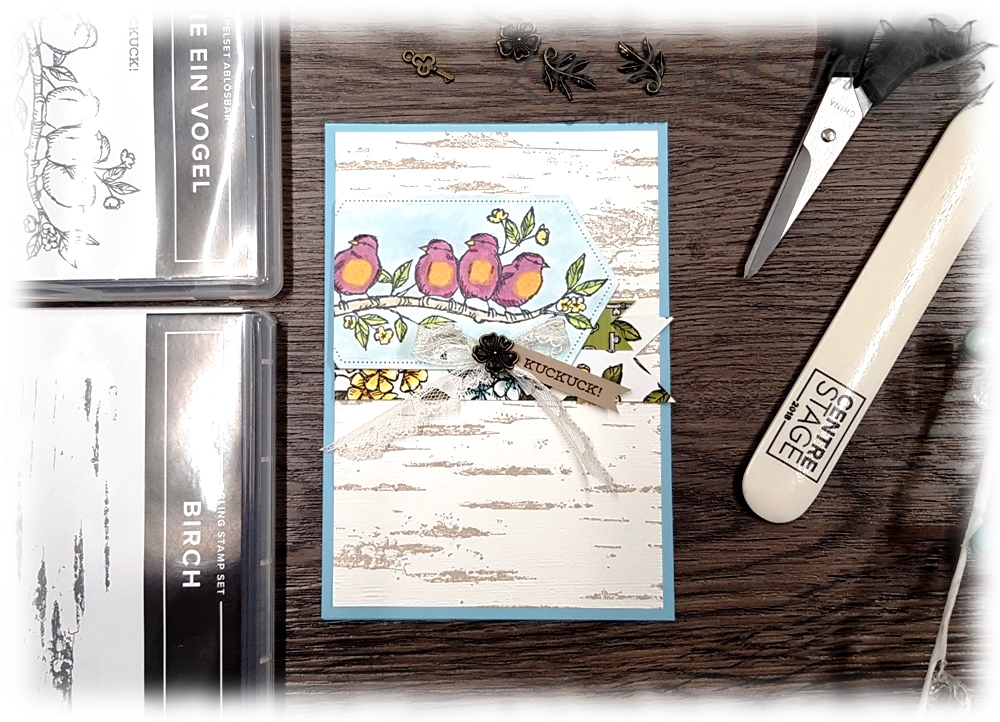 Vogelgarten Bird Ballad Frei wie ein Vogel Stampin' Blends Stampin' Up!