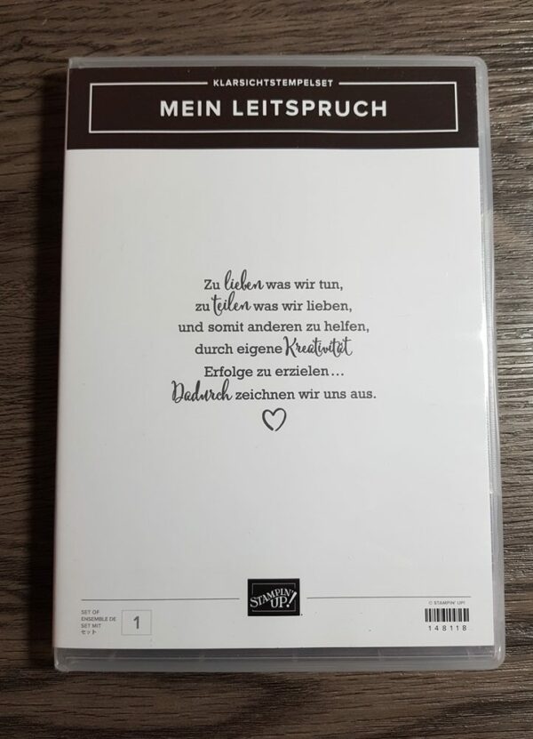 Mein Leitspruch