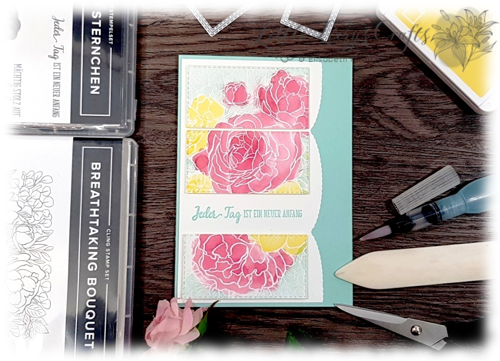 Watercolour Technique Breathtaking Bouquet Stampin' Up!