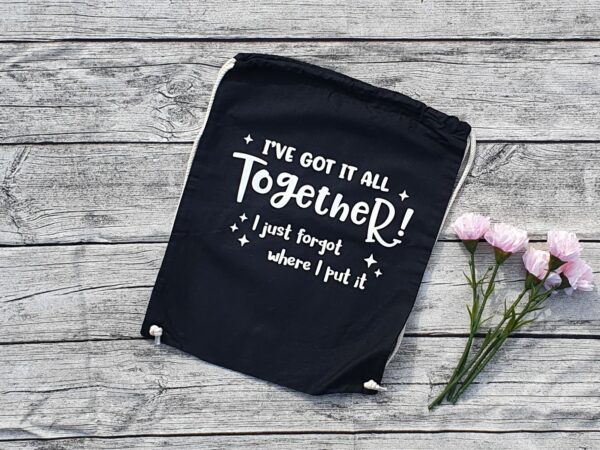 Rucksack / Turnbeutel - I've got it all together! I just forgot where I put it