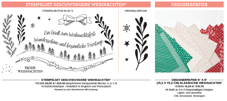 Geschwungene Weihnachten