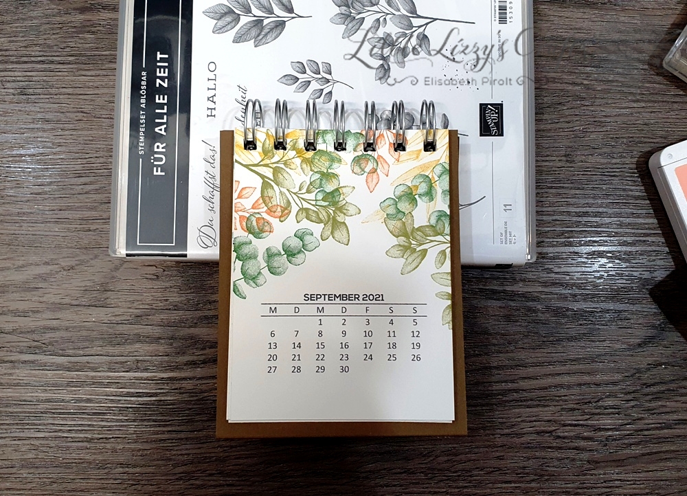 Für Alle Zeit Stampin' Up! Tischkalender Cinch