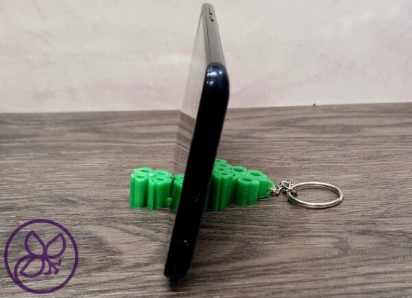 Handyhalterung Kleeblatt Schlüsselanhänger 3D Druck Thermo PLA