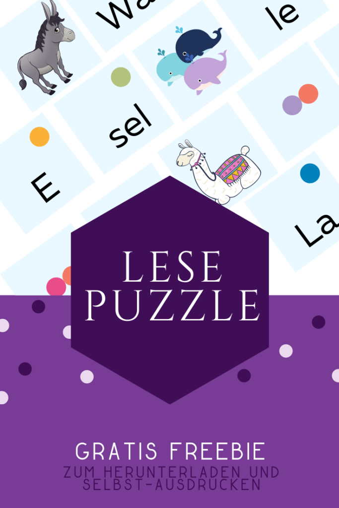 Lese Puzzle Pin