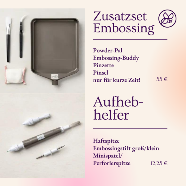 Arbeitsmittelangebot Stampin' Up!