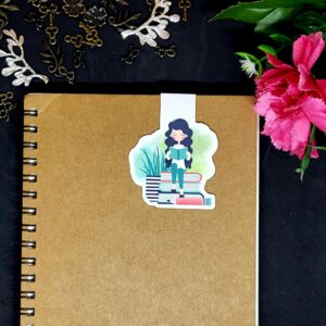 Reading Girl 03 - magnetisches Lesezeichen