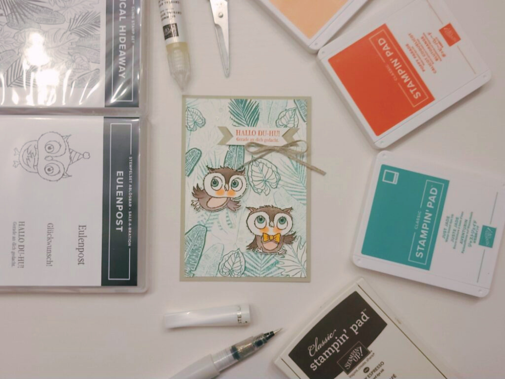 Eulenpost Tropical Hideaway Stampin' Up!