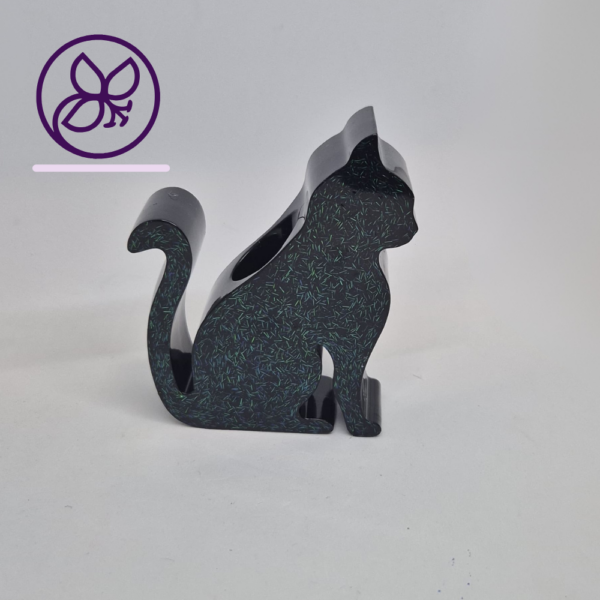 Kerzenhalter Katze