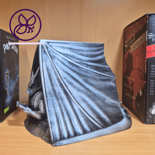 Aegaron - der Hüter - personalisierbares Drachen-Pageholder aus PLA
