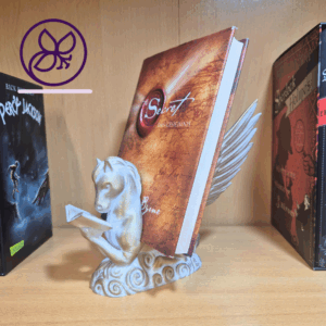 Velaris - personalisierbares Pegasus-Bookdisplay aus PLA