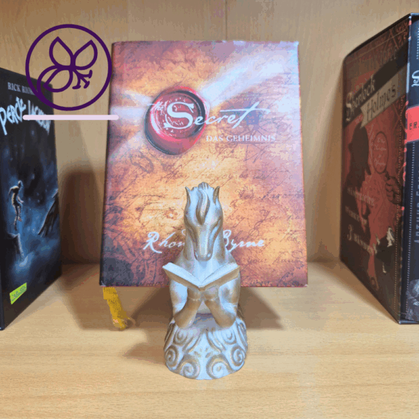 Velaris - personalisierbares Pegasus-Bookdisplay aus PLA