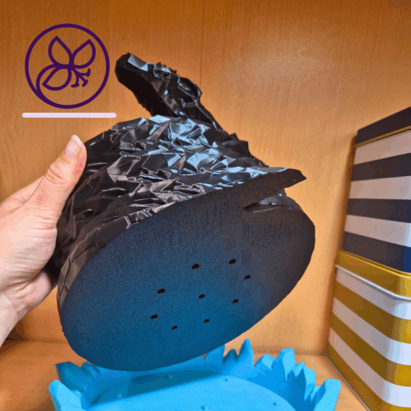Freeze – Drachen-Blumentopf 3D-Druck | Pflanzgefäß mit Einkristallunterteller & Gießhilfe | Deko für Fantasy-Fans