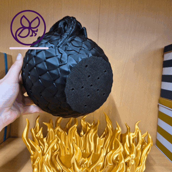 Burn – 3D-Blumentopf Drache | 25 cm | Für 10 cm Pflanzen